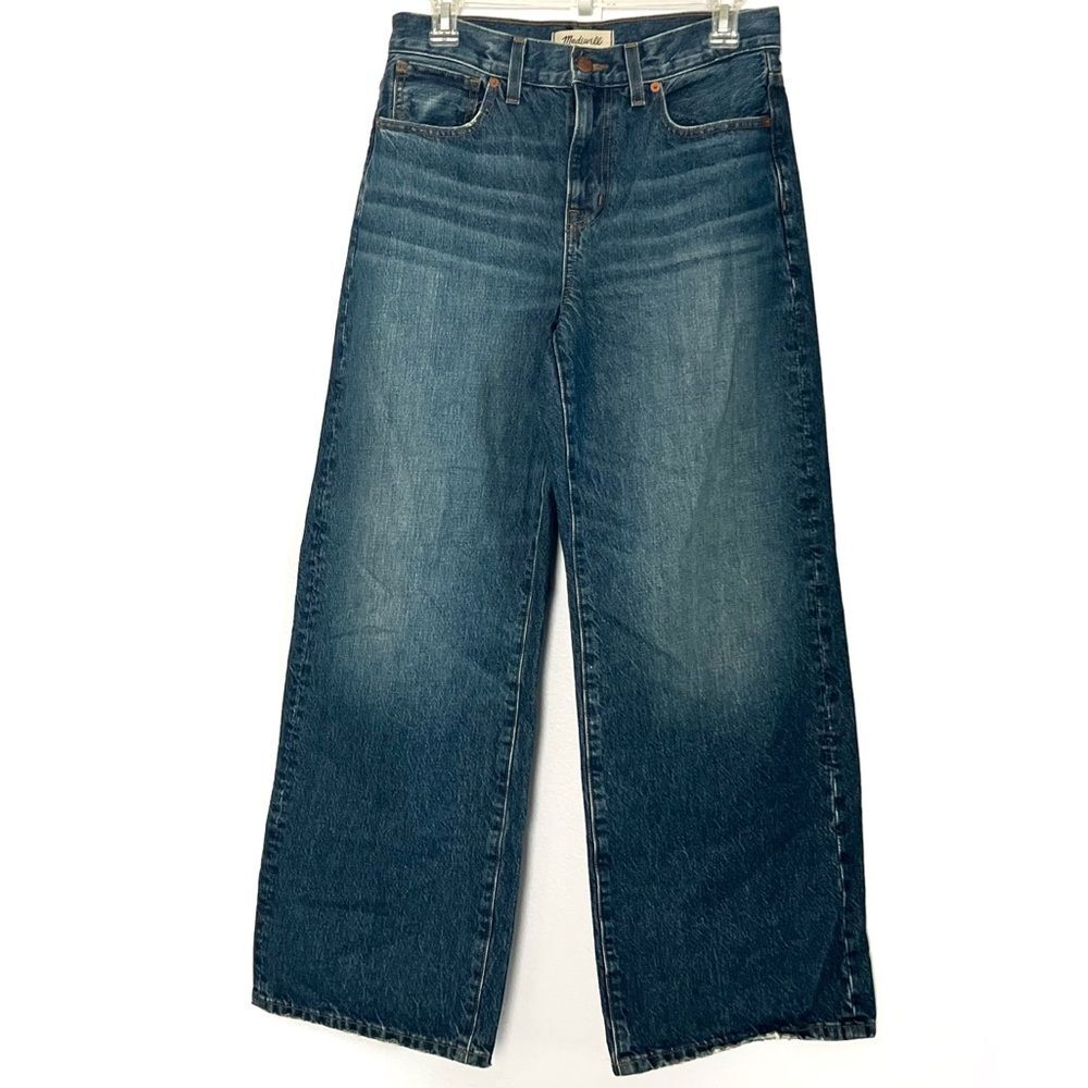 Madewell Halleran Wash Superwide Leg Jeans - 27 Petite